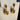 Alexis Bittar gold tone and tan lucite dangle drop pierced earrings - NextStage Vintage