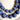 Alexis Bittar blue stone bead statement necklace - NextStage Vintage
