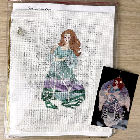 Crystal Angel needle ornament kit - Stitchin' Stuff by Joan Thomasson - NextStage Vintage