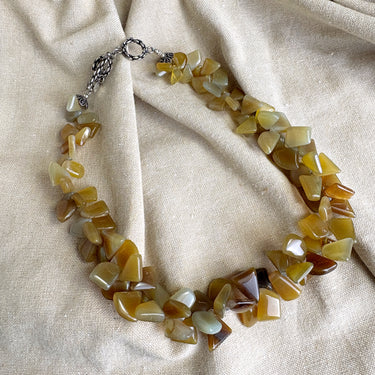 Amy Kahn Russell carnelian stone necklace - NextStage Vintage