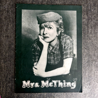 Vintage 1950s National Tour Programs lot of 3 Anastasia, Mrs McThing, The Boyfriend - NextStage Vintage