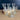 Anchor Hocking Boopie Berwick Liquor Glasses - set of 6 - 1960s vintage drinkware