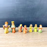 Anri Toriat mixed Christmas miniatures - set of 7 - NextStage Vintage