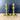 19th century English brass candlesticks - a pair - NextStage Vintage