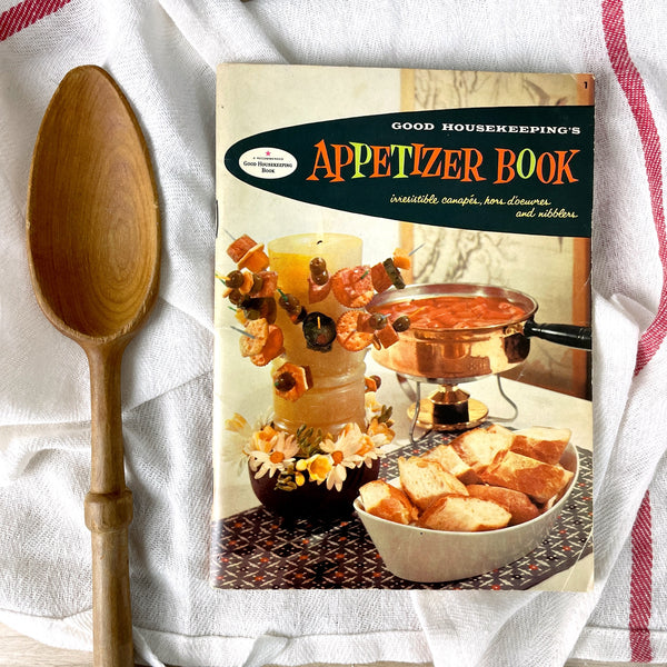 Good Housekeeping Appetizer Book - 1958 paperback cookbooklet - NextStage Vintage