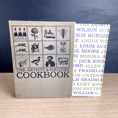 The Artists' and Writers' Cookbook - 1961 vintage, near mint