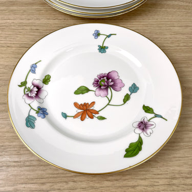 Royal Worcester Astley salad plates - set of 4 - NextStage Vintage