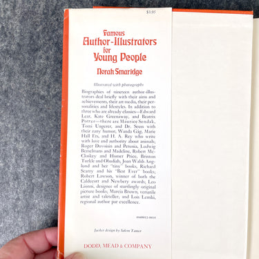 Famous Author-Illustrators for Young People - Norah Smaridge - 1973 - NextStage Vintage