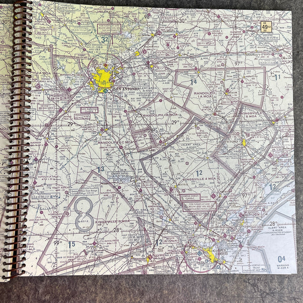 Howie Keefe's Air Chart Systems - Aviation Topographic Atlas - 1996