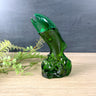 Avon green trout decanter with Avon  aftershave - 1970s vintage - NextStage Vintage