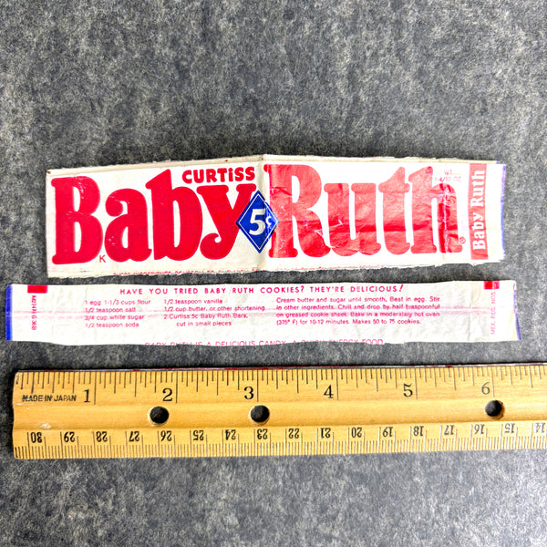 1960s Curtiss Baby Ruth wrapper