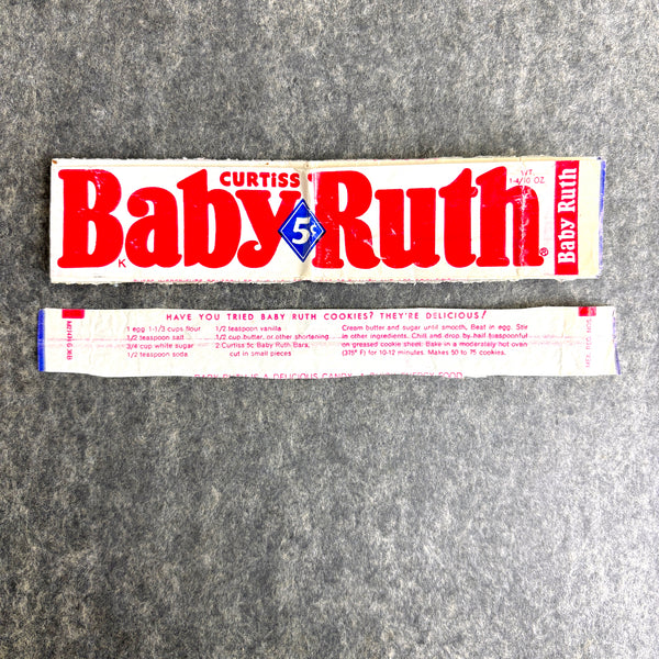 1960s Curtiss Baby Ruth wrapper | NextStage Vintage