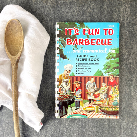 It's Fun to Barbecue...and Economical Too - George R. Williams - 1962 paperback - NextStage Vintage