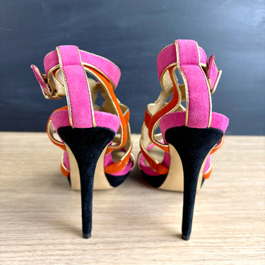 BCBGMAXAZRIA strappy platform sandals - size 8.5M - NextStage Vintage