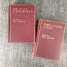 When A Man's A Man and Eyes of the World by Harold Bell Wright - 1910s book pair - NextStage Vintage