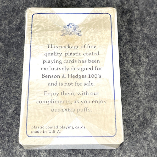 Benson & Hedges playing cards - new in package - NextStage Vintage