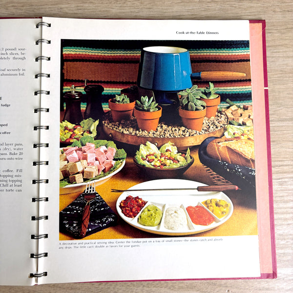 Betty Crocker's Dinner Parties - A Contemporary Guide to Easy Entertaining - 1970 first edition