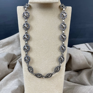 MCM sterling silver bird choker - 16" - NextStage Vintage