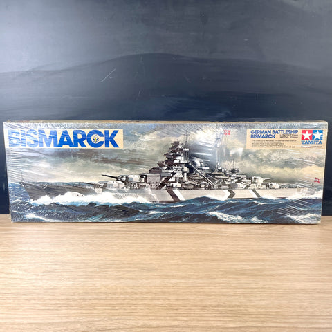 Tamiya German Battleship Bismarck scale 1:350 Model Kit NIB - 1970s vintage - NextStage Vintage