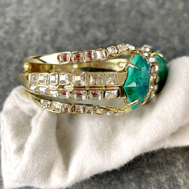 Alexis Bittar Cubist collection magnetic clamper bracelet - NextStage Vintage