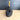 Black raffia woven handbag with wooden handle - made in Italy - vintage - NextStage Vintage