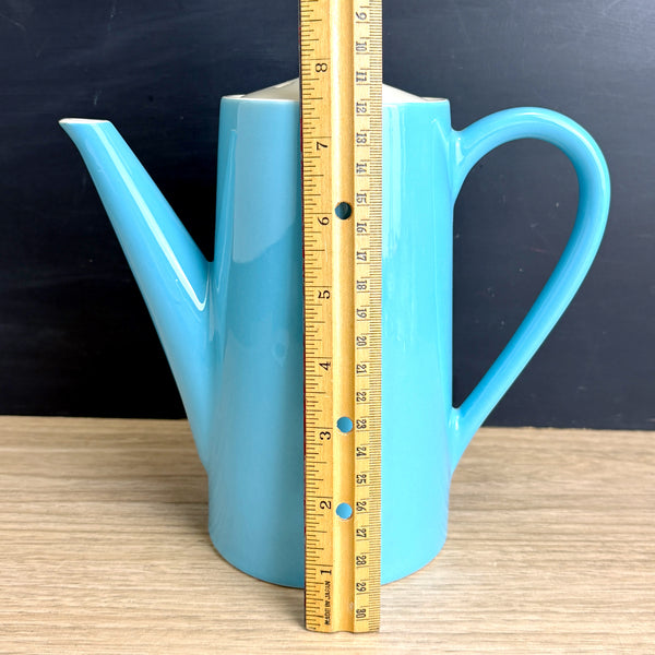 Vintage 1960s Royal USA Blue Heaven coffee pot – 4 cup MCM china - NextStage Vintage