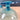 Azure blue glass covered candy dish - 1960s vintage - NextStage Vintage