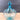 Azure blue glass covered candy dish - 1960s vintage - NextStage Vintage