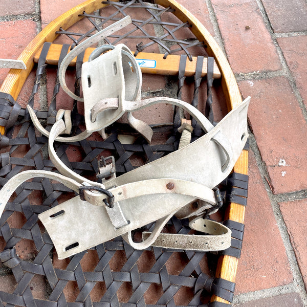 Snocraft Norway Maine bear paw snowshoes - vintage 1970s - NextStage Vintage