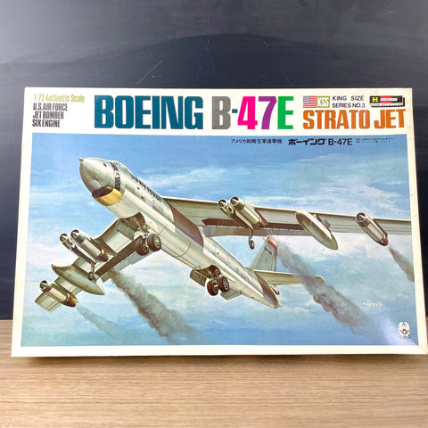 Hasegawa Model Company Boeing B-47E 1/72 scale model kit - complete - vintage model kit - NextStage Vintage