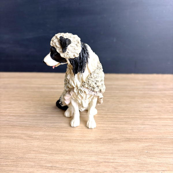 Big Sky Carvers Dogtivity II Border Collie Sheep figurine