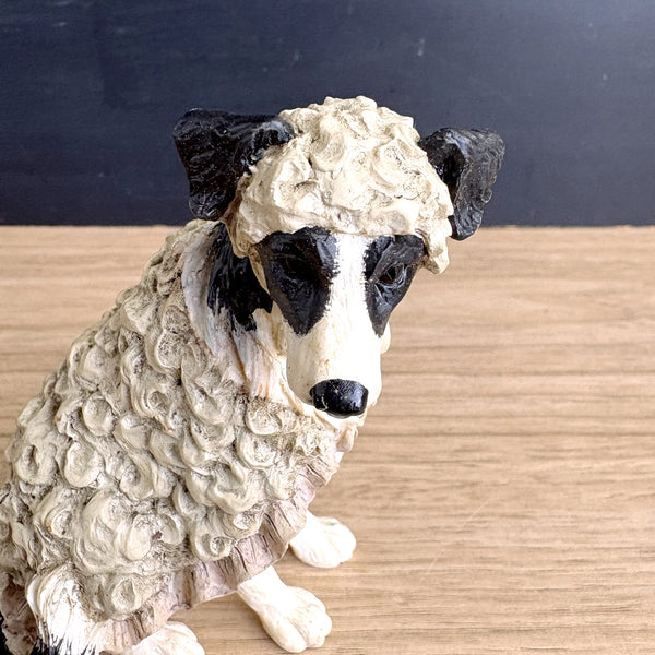 Big Sky Carvers Dogtivity II Border Collie Sheep figurine