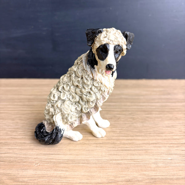 Big Sky Carvers Dogtivity II Border Collie Sheep figurine