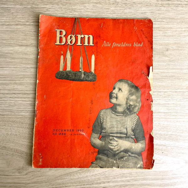 Born Alle Forældres Blad Danish parenting magazine December 1950