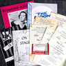 1950s Boston Playbills Plymouth & Shubert Theatres Bad Seed, Wonderful Town, Rosalind Russell, Julie Harris - NextStage Vintage