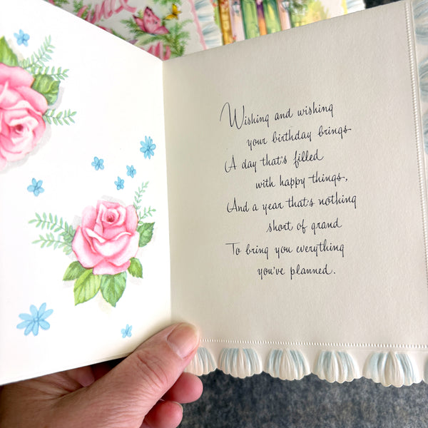 Bouquet All Occasion greeting cards - 9 unused in original box - vintage