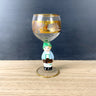 Goebel Hummel boy cordial glass with engraved grapes - NextStage Vintage