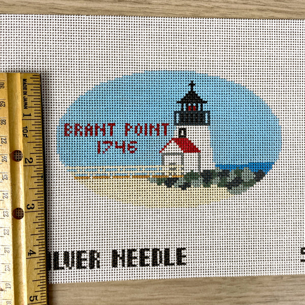 Silver Needle Brant Point ornament needlepoint canvas #509 - NextStage Vintage