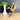 Brass duck / goose in flight figurine - mid century paperweight