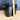 Georges Briard oval black lacquerware ice bucket with metal handles - 1970s vintage - NextStage Vintage