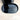 Georges Briard oval black lacquerware ice bucket with metal handles - 1970s vintage - NextStage Vintage