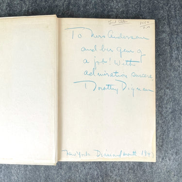 The Marriage of Diamond and Dolls - 1947 signed hardcover bride dolls - NextStage Vintage