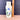 Floral opaline bristol glass vase - 1900s antique - NextStage Vintage