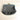 Vintage Mid Century Cocoa Brown Rayon Faille Kiss Lock Coin Purse Handbag Pouch