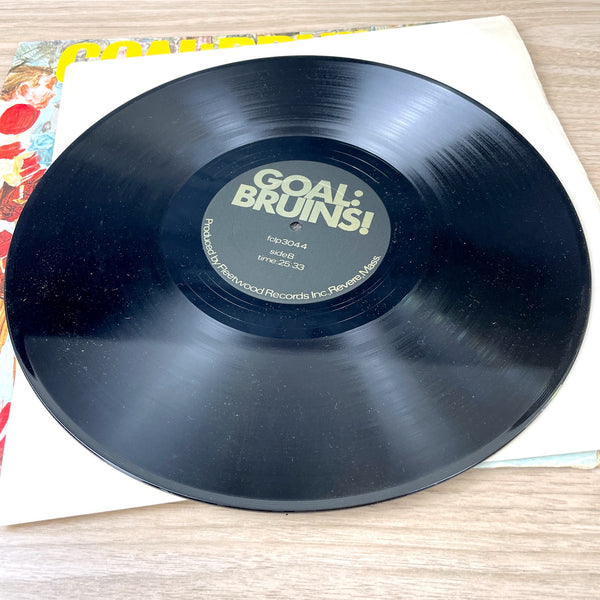 Goal: Bruins! - 1969-1970 play-by-play action - LP record - NextStage Vintage
