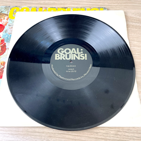 Goal: Bruins! - 1969-1970 play-by-play action - LP record - NextStage Vintage