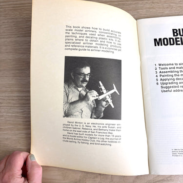 Building Model Airliners - David Minton - 1984 paperback - NextStage Vintage