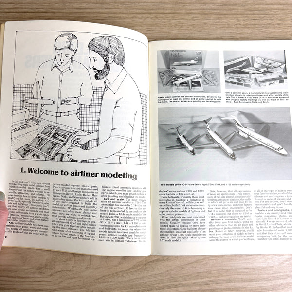 Building Model Airliners - David Minton - 1984 paperback