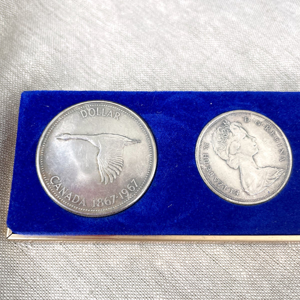 Canadian 1967 Centennial coin set - Queen and animals - NextStage Vintage