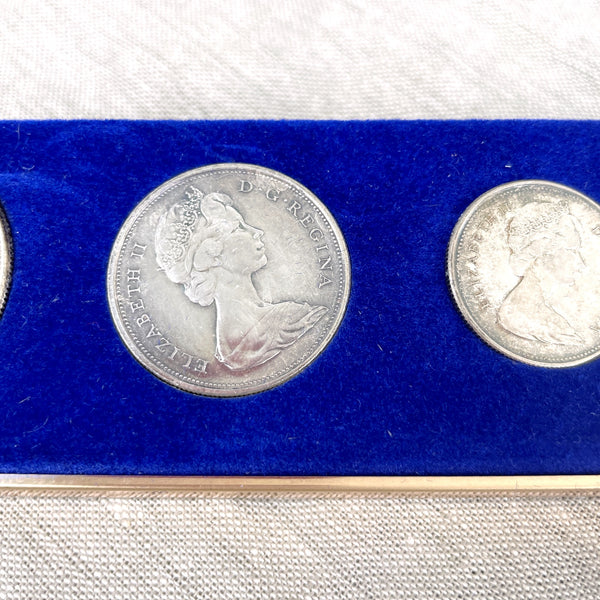 Canadian 1967 Centennial coin set - Queen and animals - NextStage Vintage